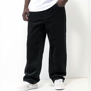-NWT- Empyre Loose Fit Corduroy Skate Pants Size 34 (Black)